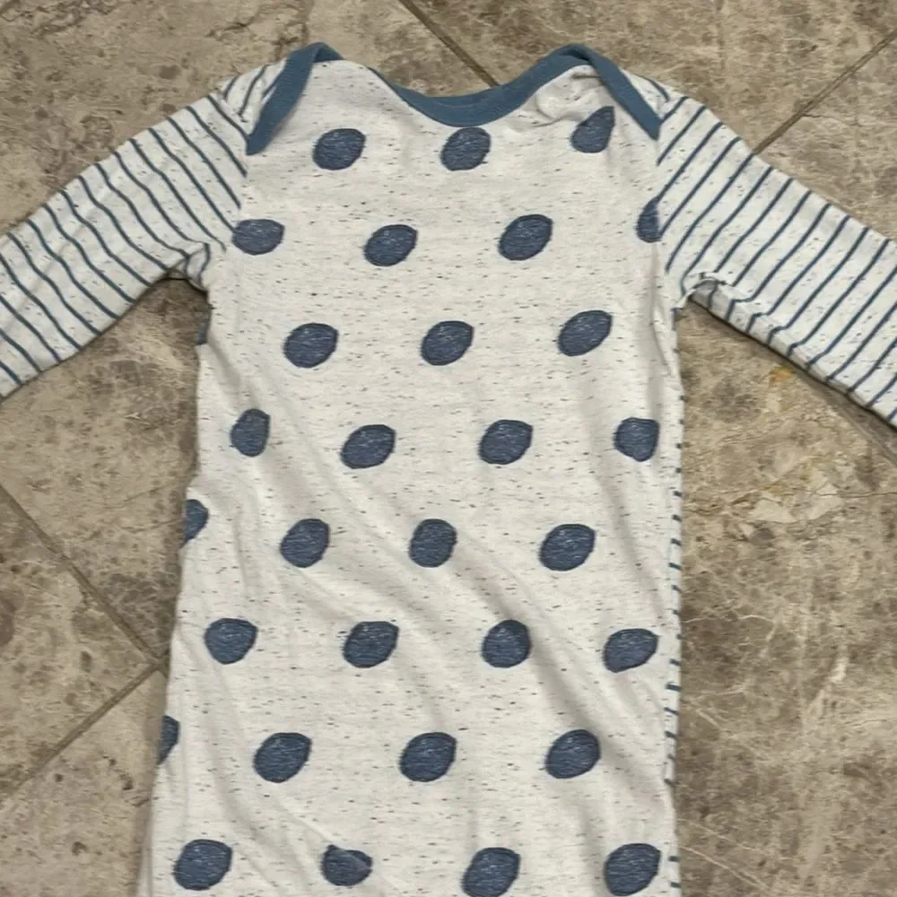 Coccoli Footies Dots & Stripes Cotton Sleeper 18Month